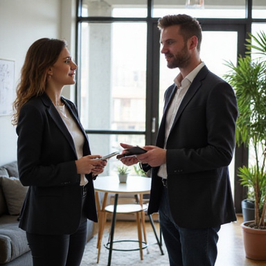Executive coaching session